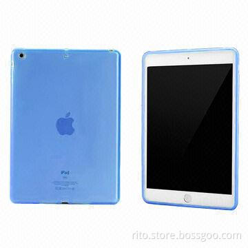 New Blue Colored TPU Hard Cover for iPad Air